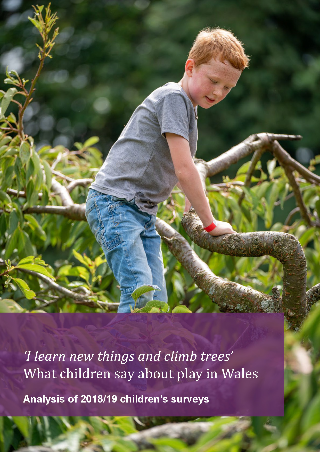 What children say about play in Wales