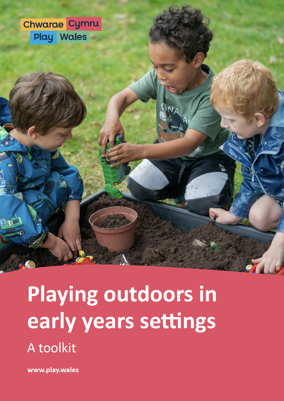 Playing outdoors in early years settings – a toolkit